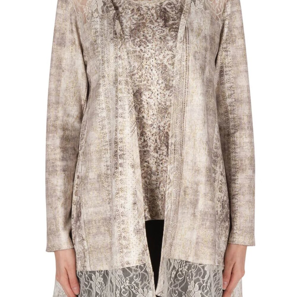 Joseph Ripkoff 2 Piece Cami and light jacket.